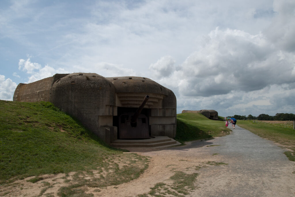 German Gun Battery at Longues Sur Mer