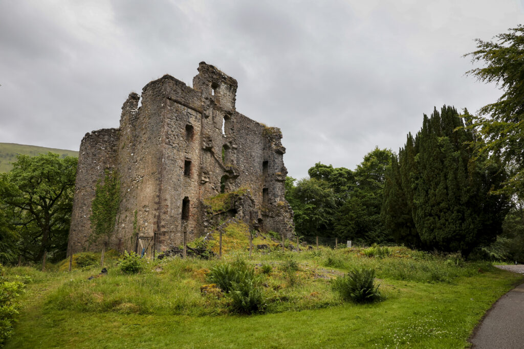 Invergarry Castle Ruins in Scotland